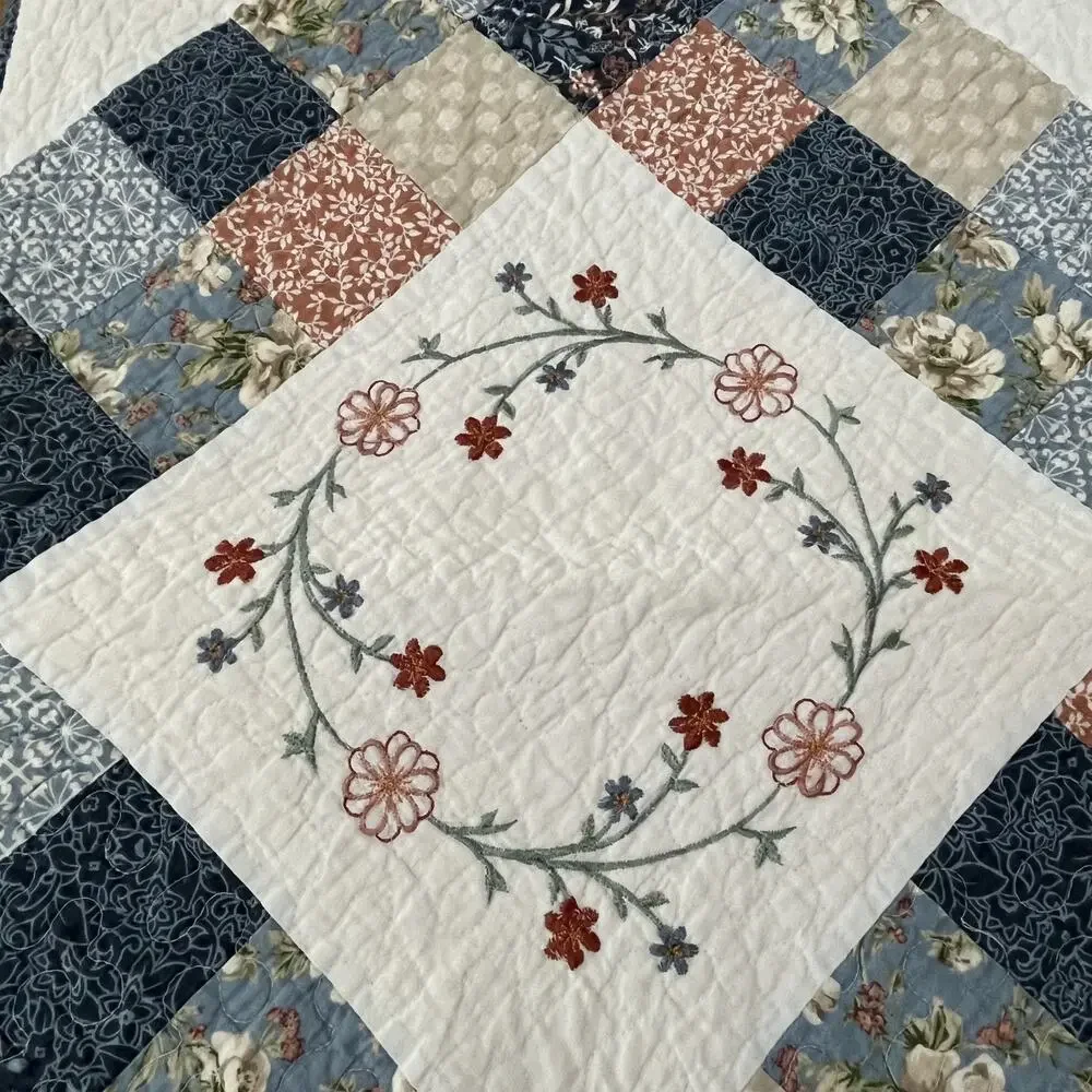 Better Homes & Gardens Americana Patchwork Quilted Pillow Shams Pair 35